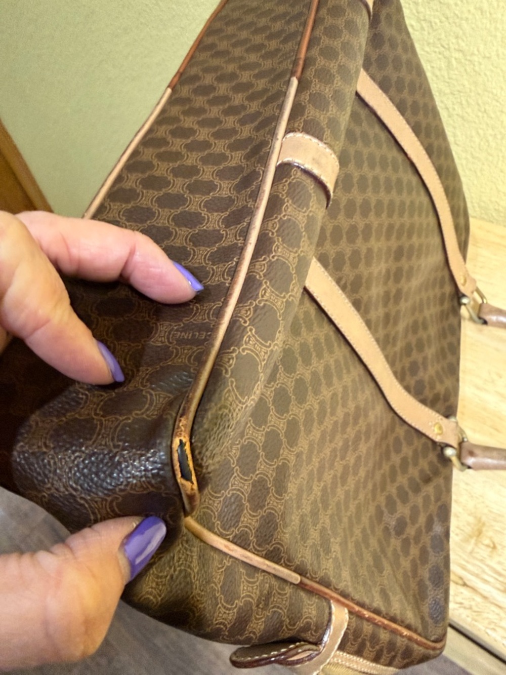 CELINE Macadam Travel Briefcase i - Picture 12 of 13